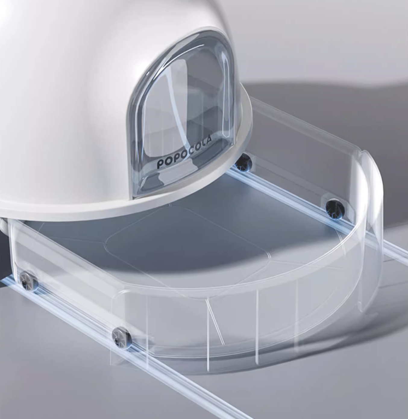 Popocola Snow House Cat Litter Box