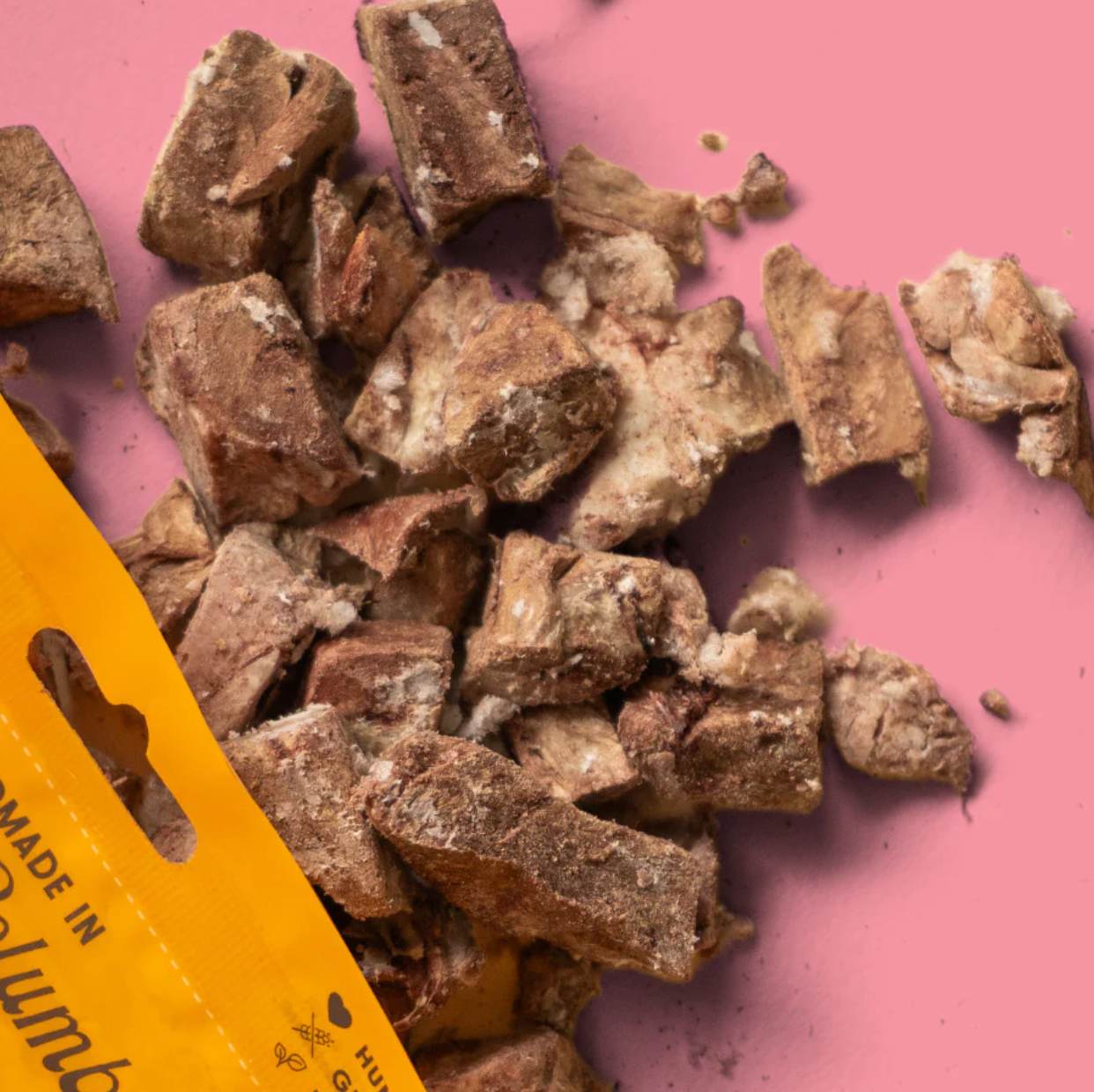 Wild Vibes Lamb Heart & Bone Broth Treats 80g