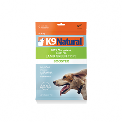 K9 NATURAL™ LAMB GREEN TRIPE FREEZE-DRIED DOG FOOD 200 G
