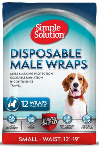 Simple Solution Disposable Male Wrap Dog