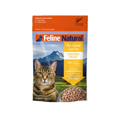 FELINE NATURAL™ CHICKEN FEAST FREEZE DRIED CAT FOOD