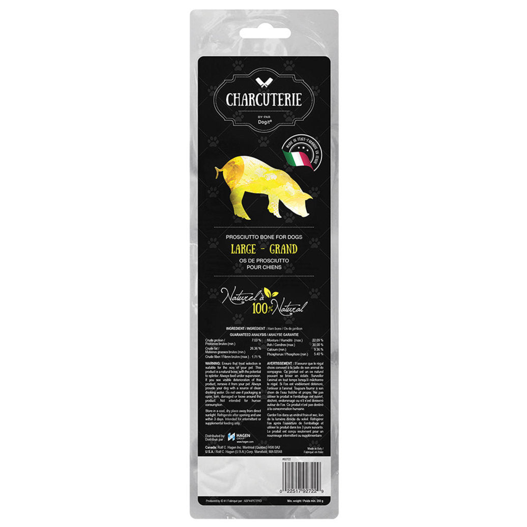 Dogit, Charcuterie, Italian Prosciutto Bone - 3 sizes