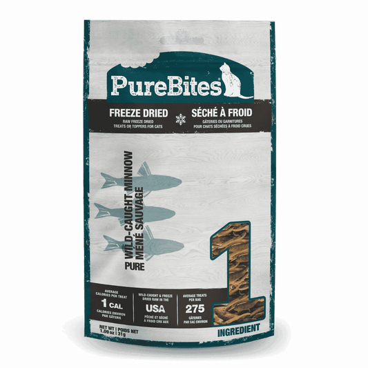 PUREBITES® MINNOW FREEZE-DRIED CAT TREAT