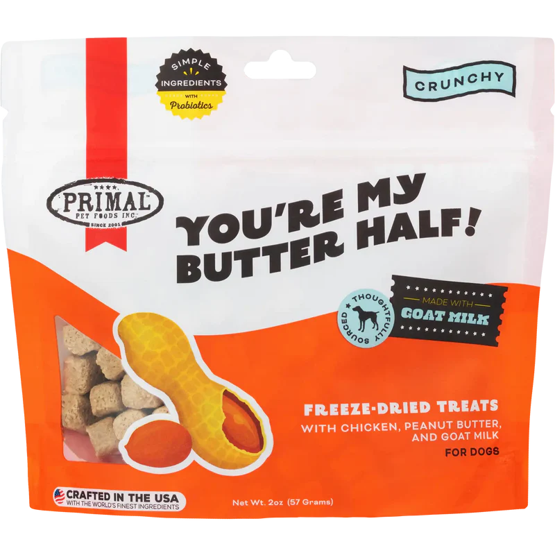 Primal You're My Butter Half Chicken And Peanut Butter With Goat Milk Dog 2oz