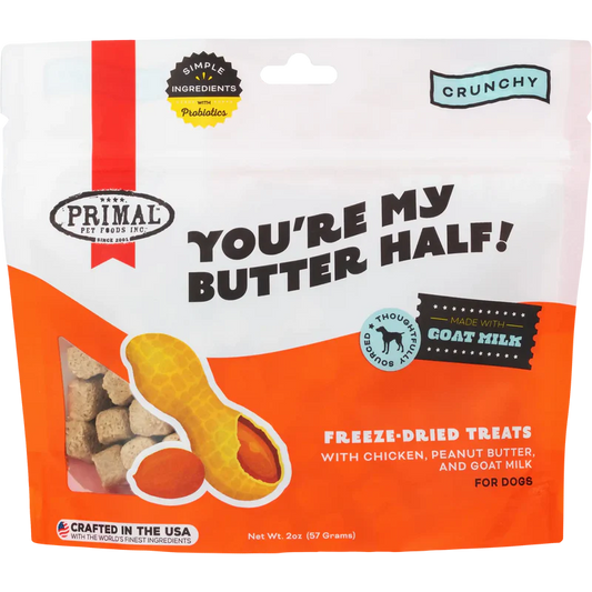 Primal You're My Butter Half Chicken And Peanut Butter With Goat Milk Dog 2oz