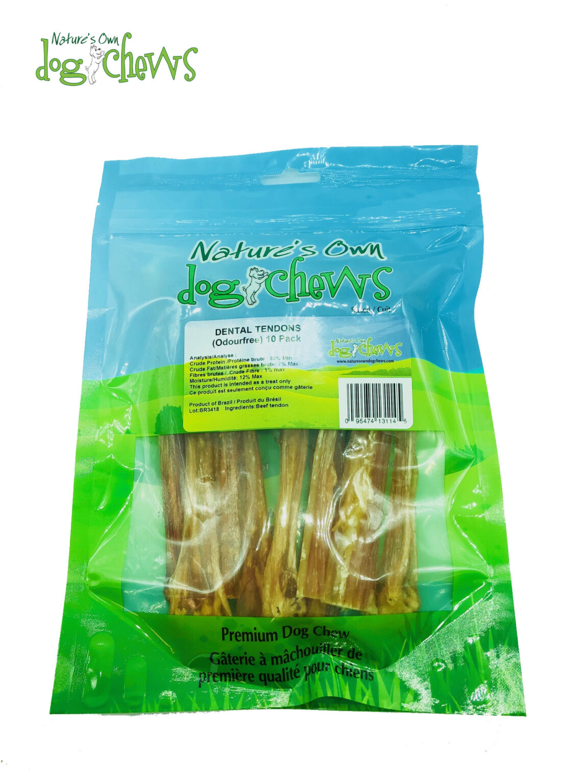 Nature's Own - Small Dog Dental Tendons (10 per Pack)