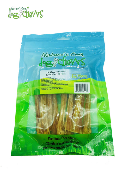 Nature's Own - Small Dog Dental Tendons (10 per Pack)