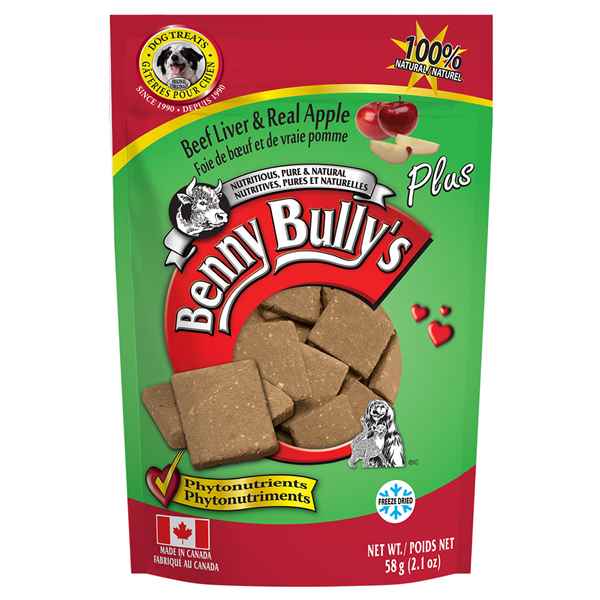 Benny Bully Liver Plus Apple Dog 58g