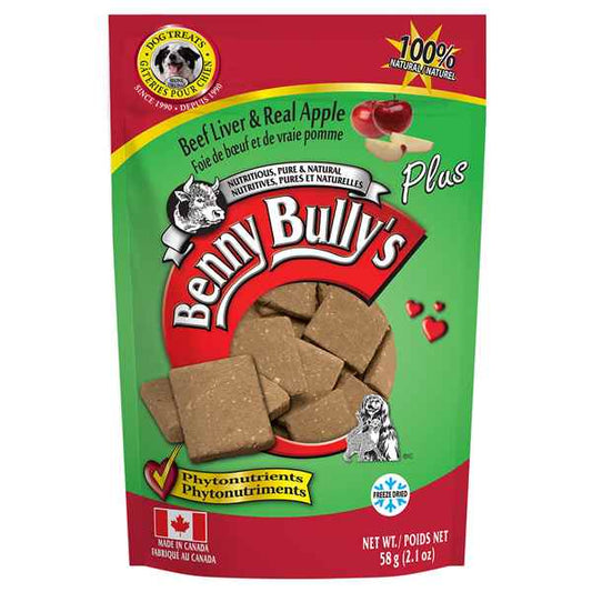 Benny Bully Liver Plus Apple Dog 58g