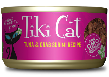 TIKI CAT® TUNA & CRAB SURIMI RECIPE WET CAT FOOD