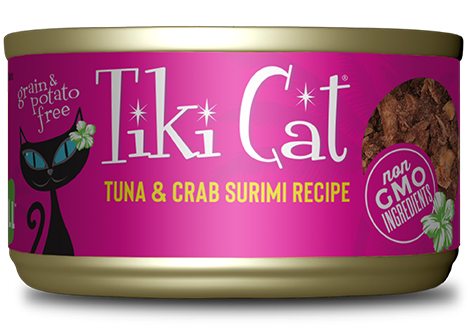 TIKI CAT® TUNA & CRAB SURIMI RECIPE WET CAT FOOD