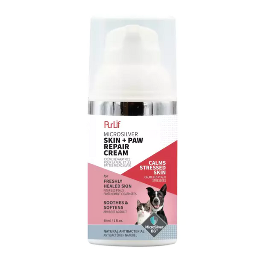 PurLif Pet MicroSilver Skin + Paw Repair Cream 30ml