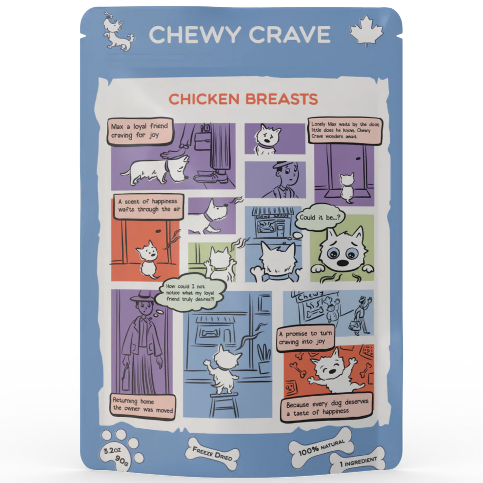 Chewy Crave Chicken Breast 90g