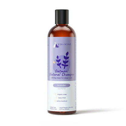 Kin+Kind Oatmeal Shampoo for Dog & Cat(Lavender)