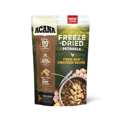 Acana Freeze-Dried Morsels Free-Run Chicken Recipe Dog Food