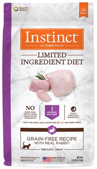 Instinct Limited Ingredient Diet Grain Free With Real Rabbit Cat