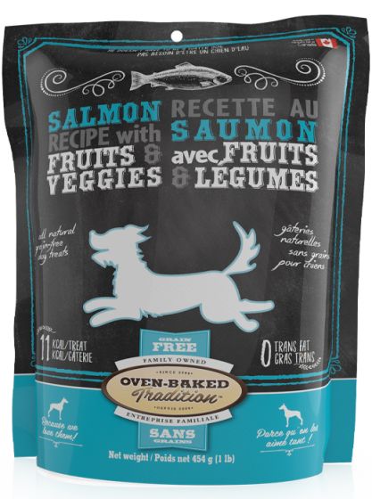 Oven-Baked Tradition Dog Treat Grain-Free 454g - 4 flavors