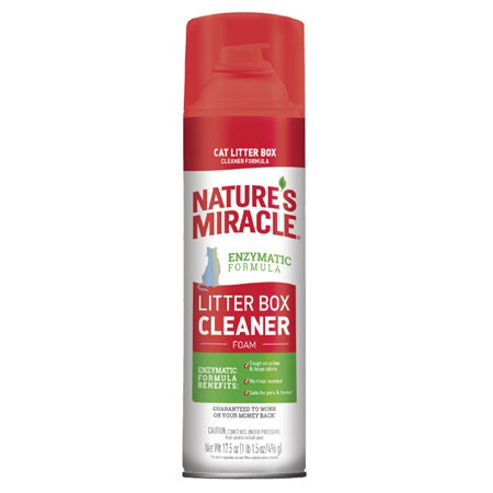 Nature's Miracle Litterbox Cleaner Foam Aero 17.5oz