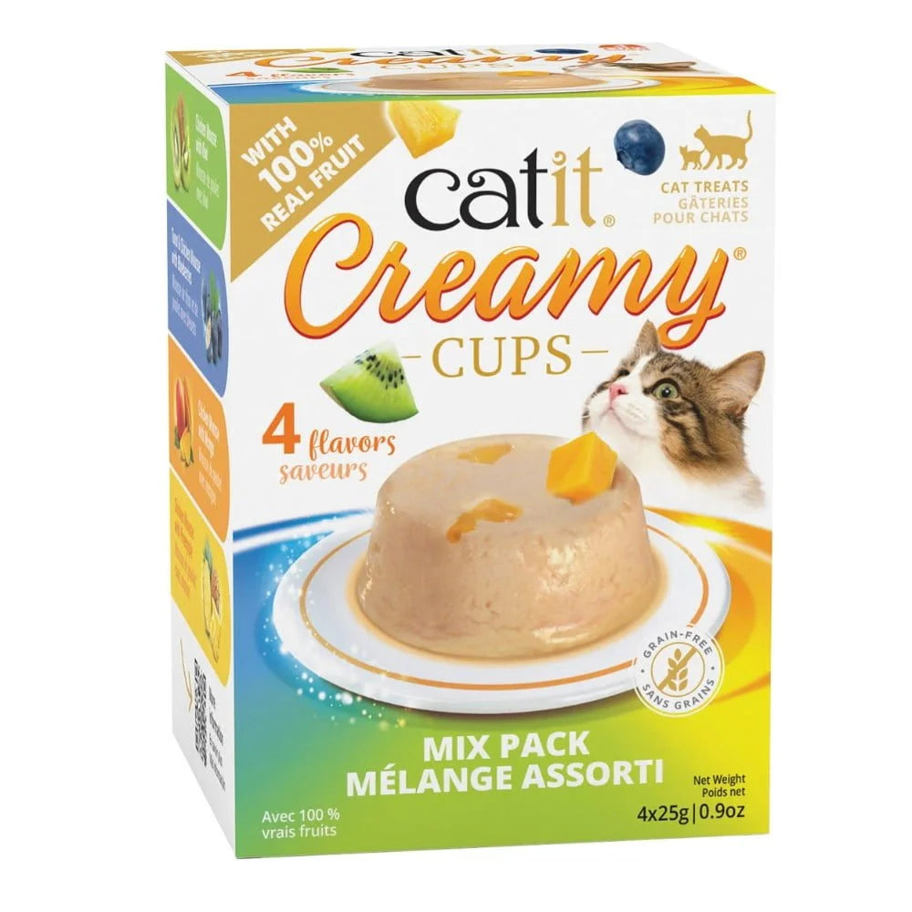 Catit Creamy Cups Variety Pack - 25g*3