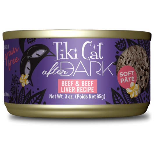 Tiki Cat® After Dark™ Paté Beef & Beef Liver Recipe