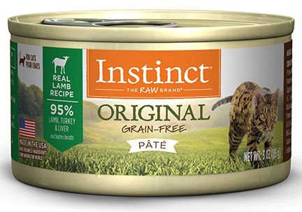 Instinct Original Grain Free Real Lamb Cat 3pk