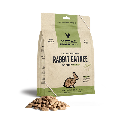 VE FDR Rabbit Mini Nibs Cat Food