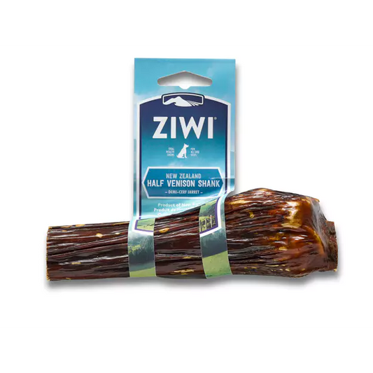 ZIWI Deer Shank Bone Half (beef esophagus top wrapped) Dog Chews 115g