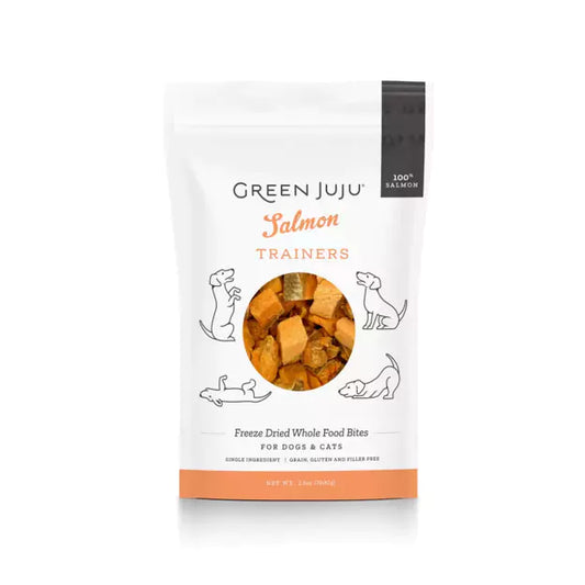 Green Juju Dog/Cat Freeze Dried Trainers Salmon 71g