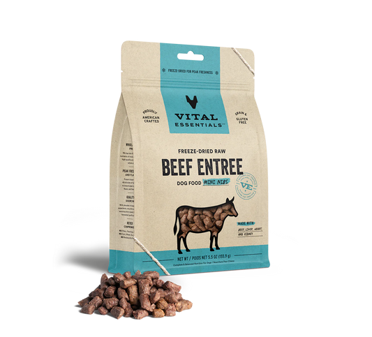 VE FDR Beef Entree Dog Food Mini Nibs