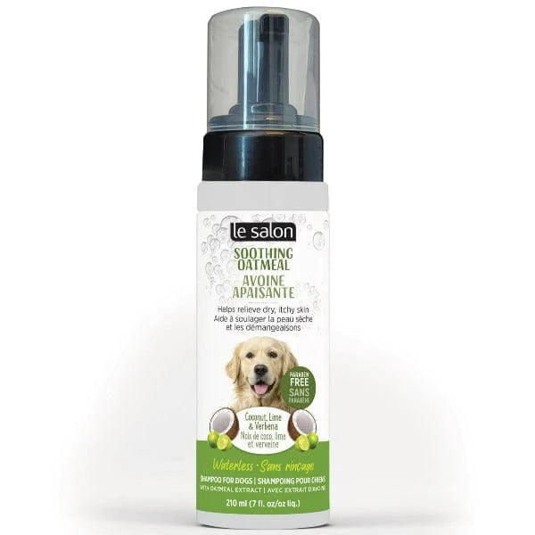 Le Salon Soothing Oatmeal Waterless Shampoo for Dogs - 210 ml (7.1 oz)