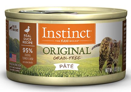 Instinct Original Grain Free Real Duck Cat 3pk