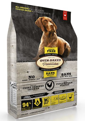 Oven-Baked Tradition All Breeds All Life Stages Grain Free Chicken Dog