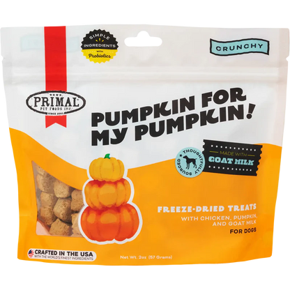 Primal Pumpkin For My Pumpkin Chicken And Pumpkin With Goat Milk Dog 2oz