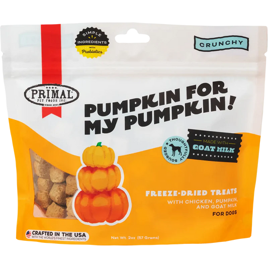 Primal Pumpkin For My Pumpkin Chicken And Pumpkin With Goat Milk Dog 2oz