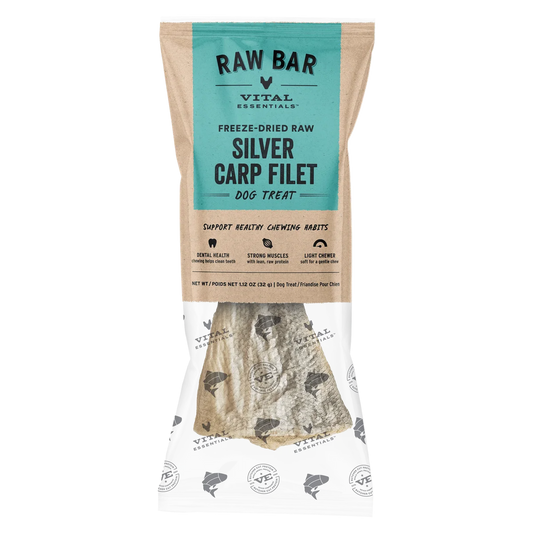 Vital Essentials® RAW BAR Freeze-Dried Raw Silver Carp Filet Dog Snacks
