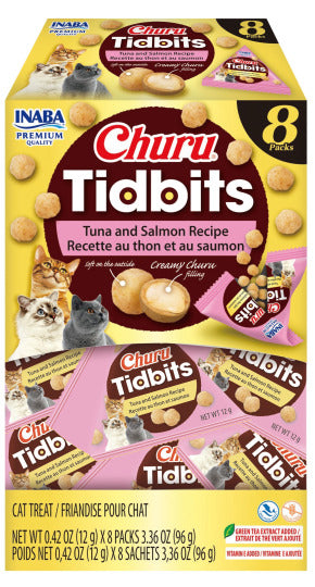 Inaba Cat Churu Tidbits Tuna Recipe - Tuna and Salmon Recipe