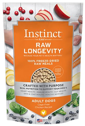 Instinct Longevity Freeze Dried Raw Meals Adult Dog 9.5oz