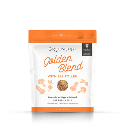 Green Juju Dog Freeze Dried Golden Blend with Bee Pollen