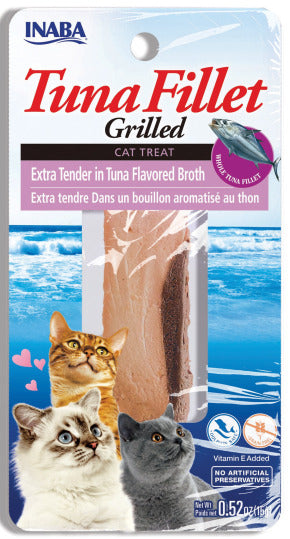 NEW! Inaba Cat Grilled Fillets - Extra Tender Tuna in Tuna Flavored Broth