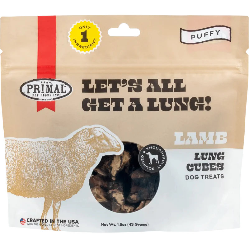 Primal Lets All Get A Lung Dog Treats 1.5oz