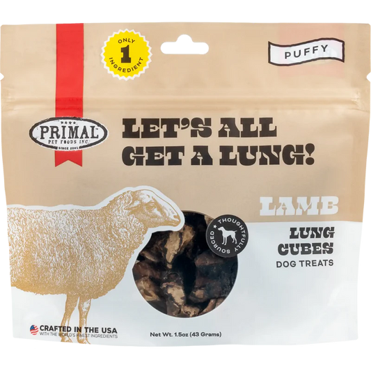 Primal Lets All Get A Lung Dog Treats 1.5oz