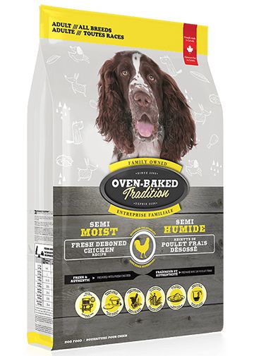 Oven-Baked Tradition Adult Semi Moist Chicken Dog