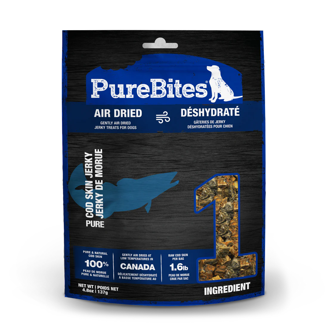 PUREBITES® DUCK JERKY DOG TREATS 156 GM