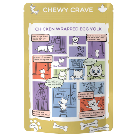 Chewy Crave Chicken Wrapped Egg Yolk 90g