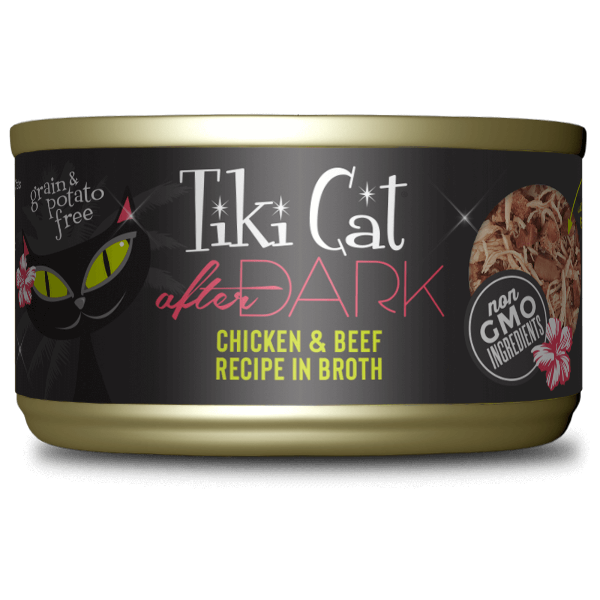 TIKI CAT® AFTER DARK™ CHICKEN & BEEF WET CAT FOOD 2.8 OZ