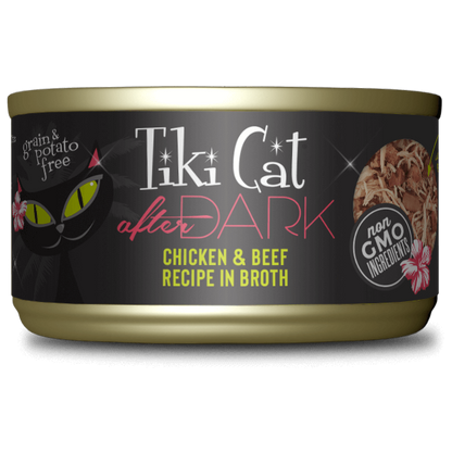 TIKI CAT® AFTER DARK™ CHICKEN & BEEF WET CAT FOOD 2.8 OZ