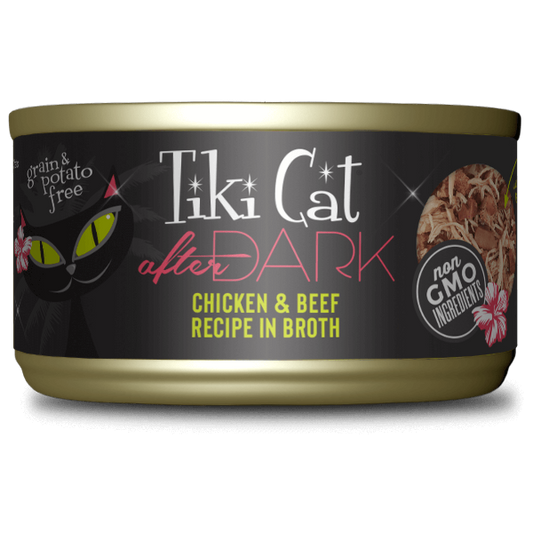 TIKI CAT® AFTER DARK™ CHICKEN & BEEF WET CAT FOOD 2.8 OZ