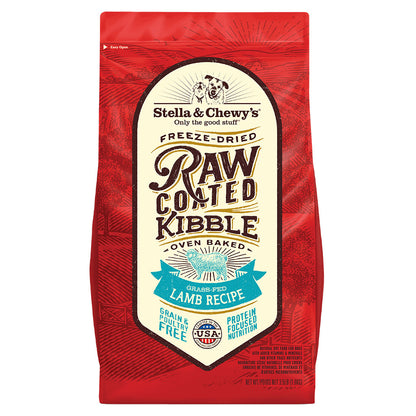 STELLA & CHEWY'S® GRASS-FED LAMB RAW COATED KIBBLE DRY DOG FOOD