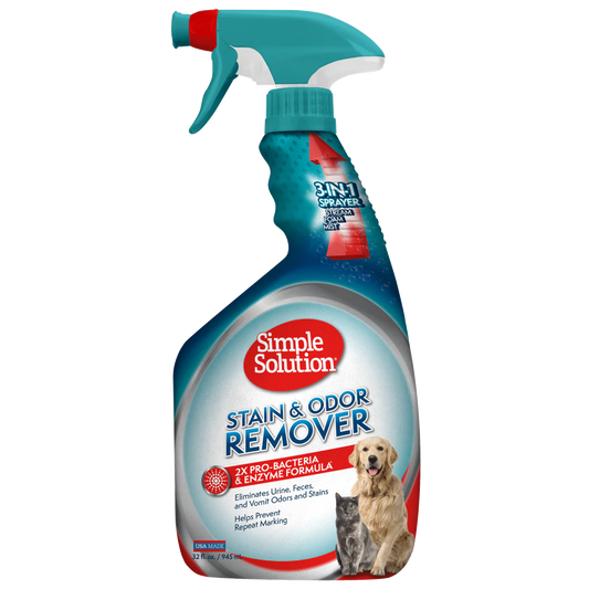 Simple Solution Stain And Odor Remover Spray Dog 32oz