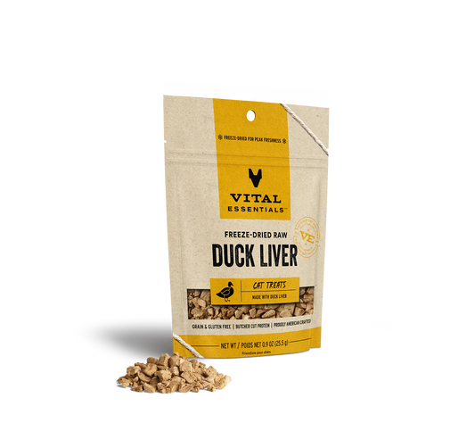 VE FDR Duck Liver Cat Treats 0.9 oz